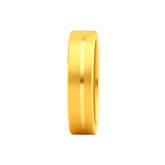 22k Yellow Gold Luminous Radiant Wedding Band Ring measuring 9.5 x 6mm  thickness